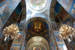 Interior detail Church of our Savior on the Spilled Blood