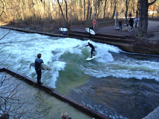 Surfing the Eisbach