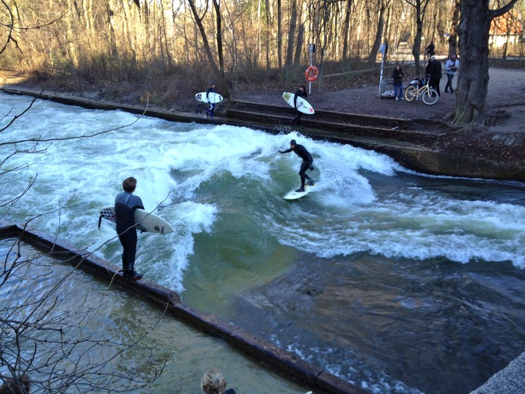 Surfing the Eisbach