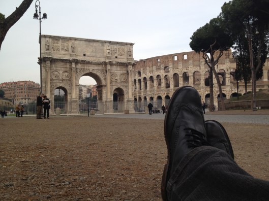 Arco di Constantino & the colusseum