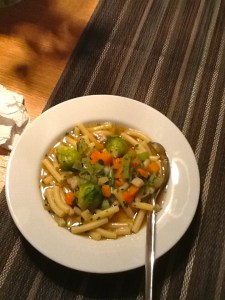 The finished product