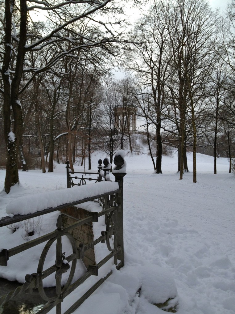 Looking Right From The River Through The Trees