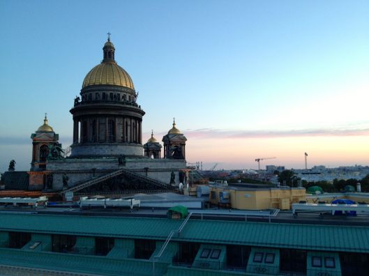 Saint Isaac Cathedral At Midnight - June 2012