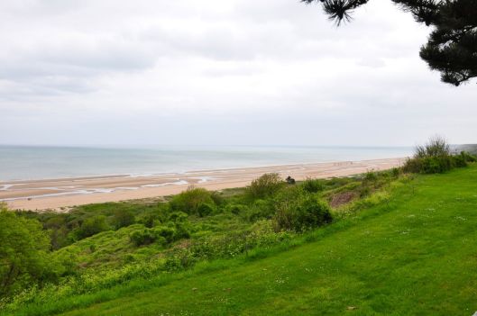 Omaha Beach Memorial & Cemetery - Looking Out To The Ocean