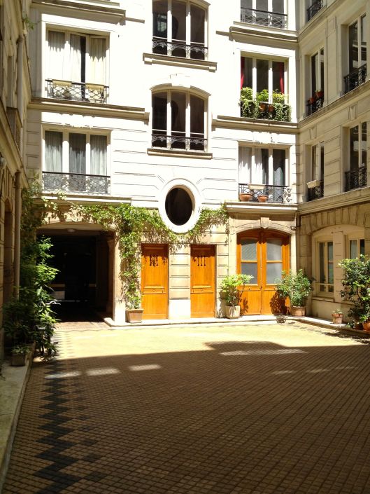 Inner Courtyard Of Our Apartment Building