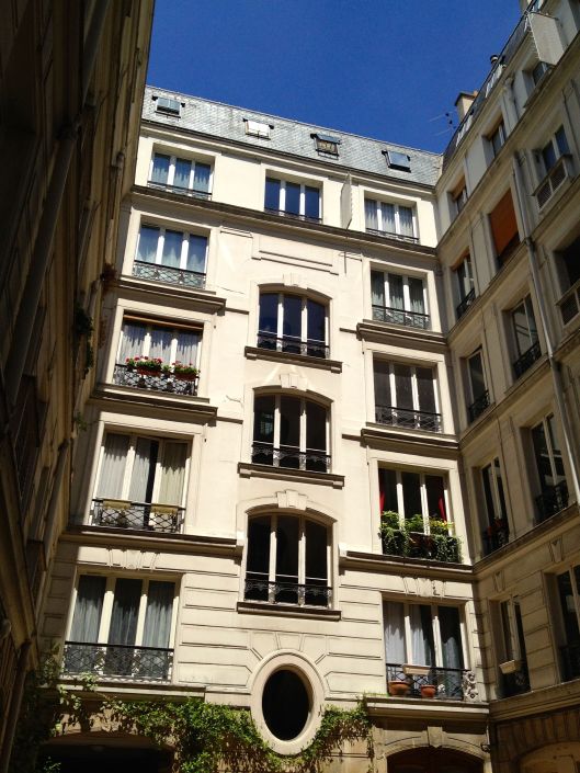 Inner Courtyard Of Our Apartment Building
