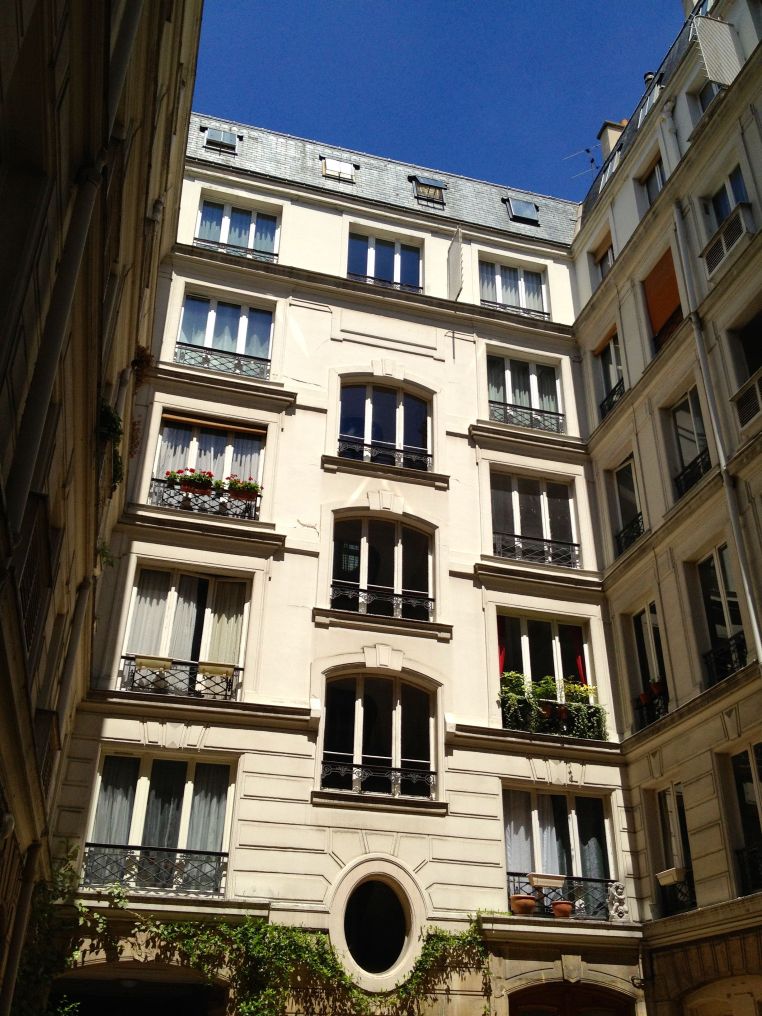 Inner Courtyard Of Our Apartment Building